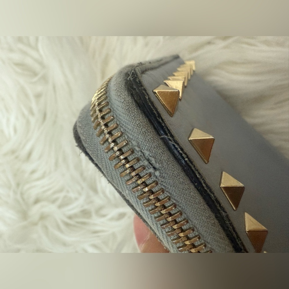 Valentino Wallet with Gold Studs - Picture 13 of 15